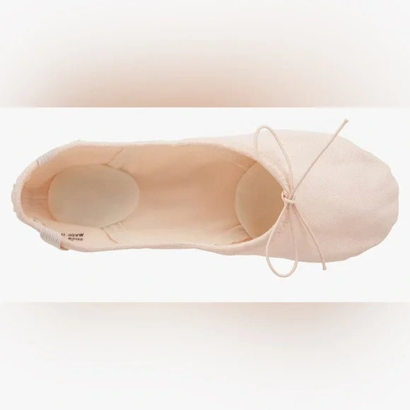 New Capezio Women's 2028 Canvas Juliet Ballet Shoe - Picture 2 of 4